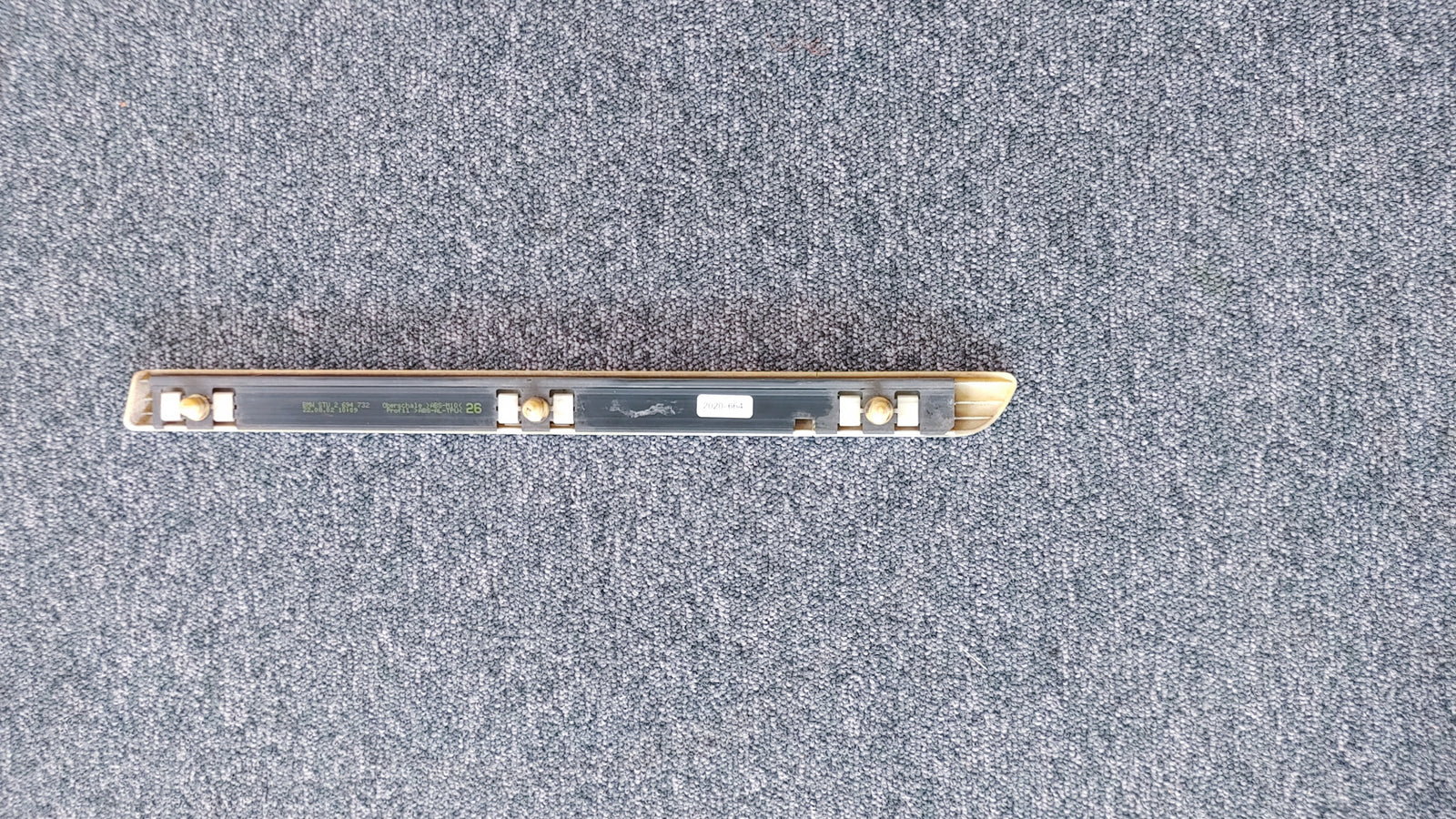 BMW E46 Stoßleiste Seitenwand Silber (Rechts) Bild 2