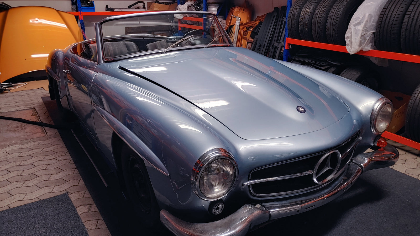2024 - Mercedes-Benz 190 SL Roadster (1956) - Projektfahrzeug Bild 1