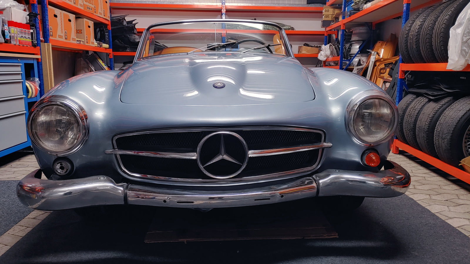 2024 - Mercedes-Benz 190 SL Roadster (1956) - Projektfahrzeug Bild 3