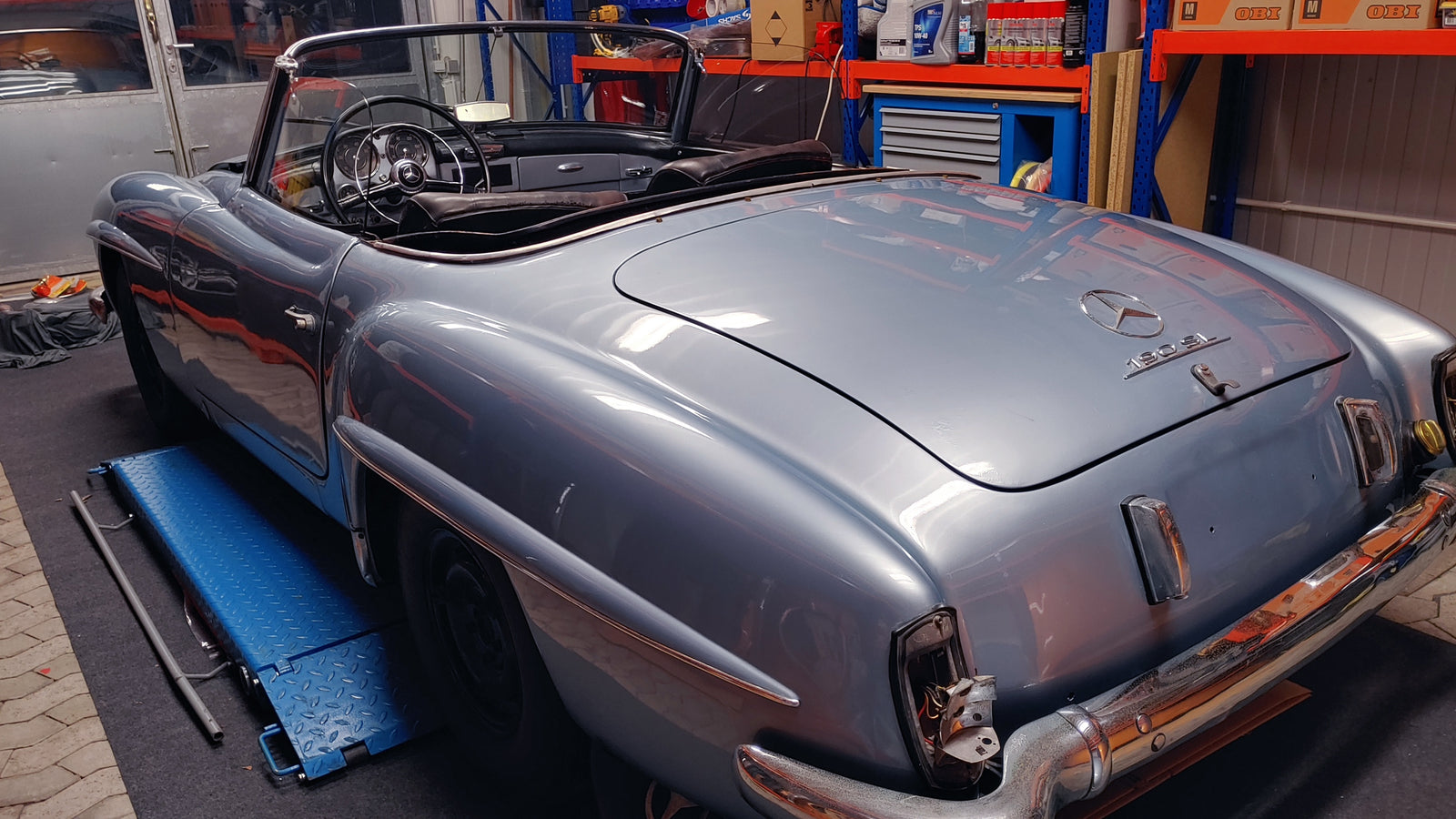 2024 - Mercedes-Benz 190 SL Roadster (1956) - Projektfahrzeug Bild 16