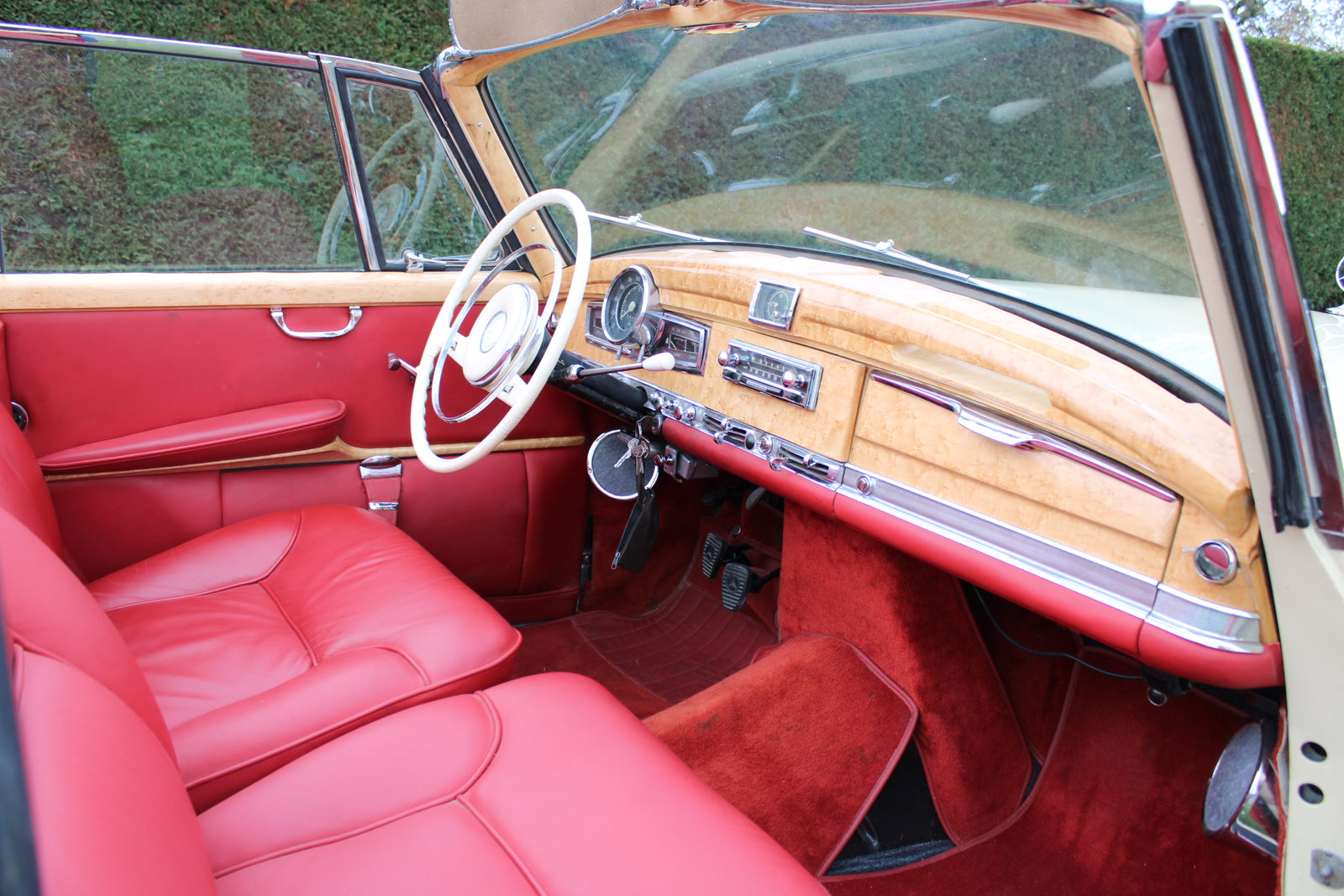 Mercedes 300d Cabriolet D (W189) - im Kundenauftrag (Restauriert, Servo, Schaltgetriebe, Wertgutachten) Bild 44