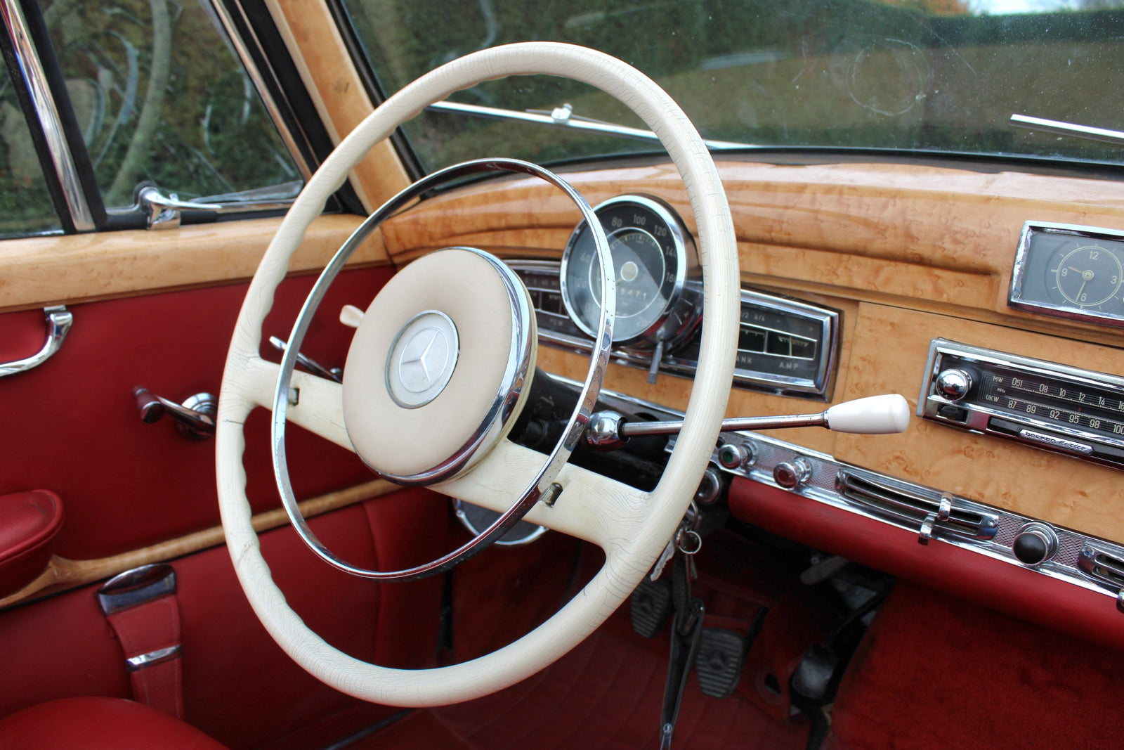 Mercedes 300d Cabriolet D (W189) - im Kundenauftrag (Restauriert, Servo, Schaltgetriebe, Wertgutachten) Bild 46