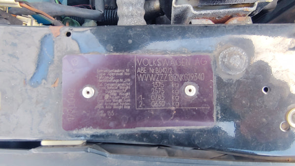 2024 - VW Golf I Cabriolet (1992)