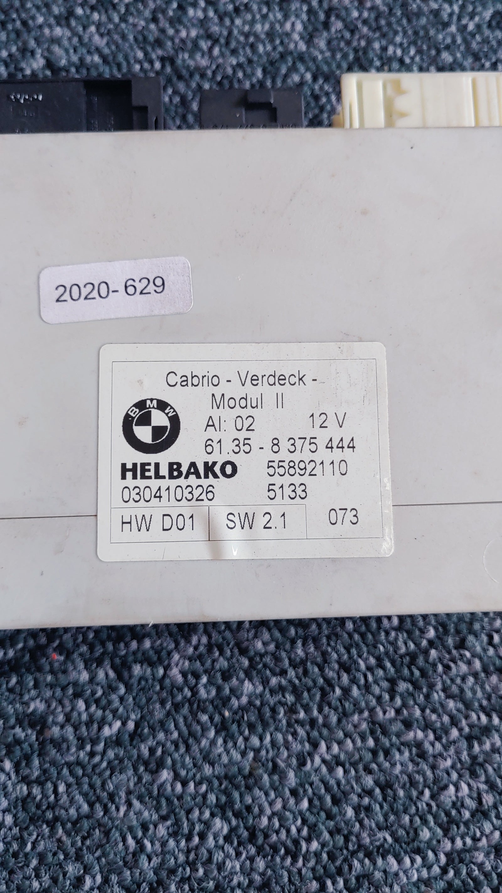 BMW E46 Cabrio Verdeck Modul II Bild 4
