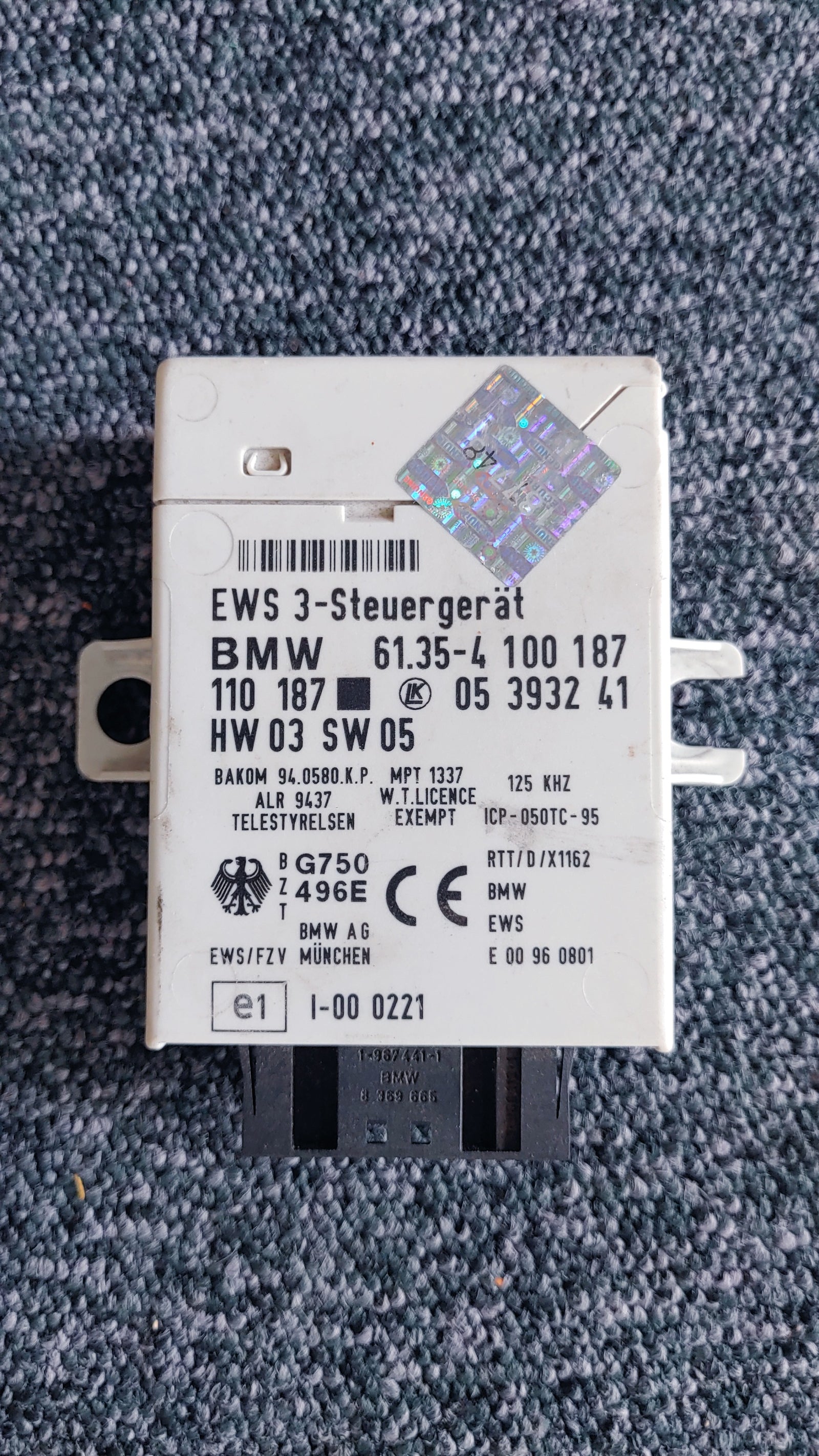 BMW E46 EWS 3-Steuergerät Bild 1