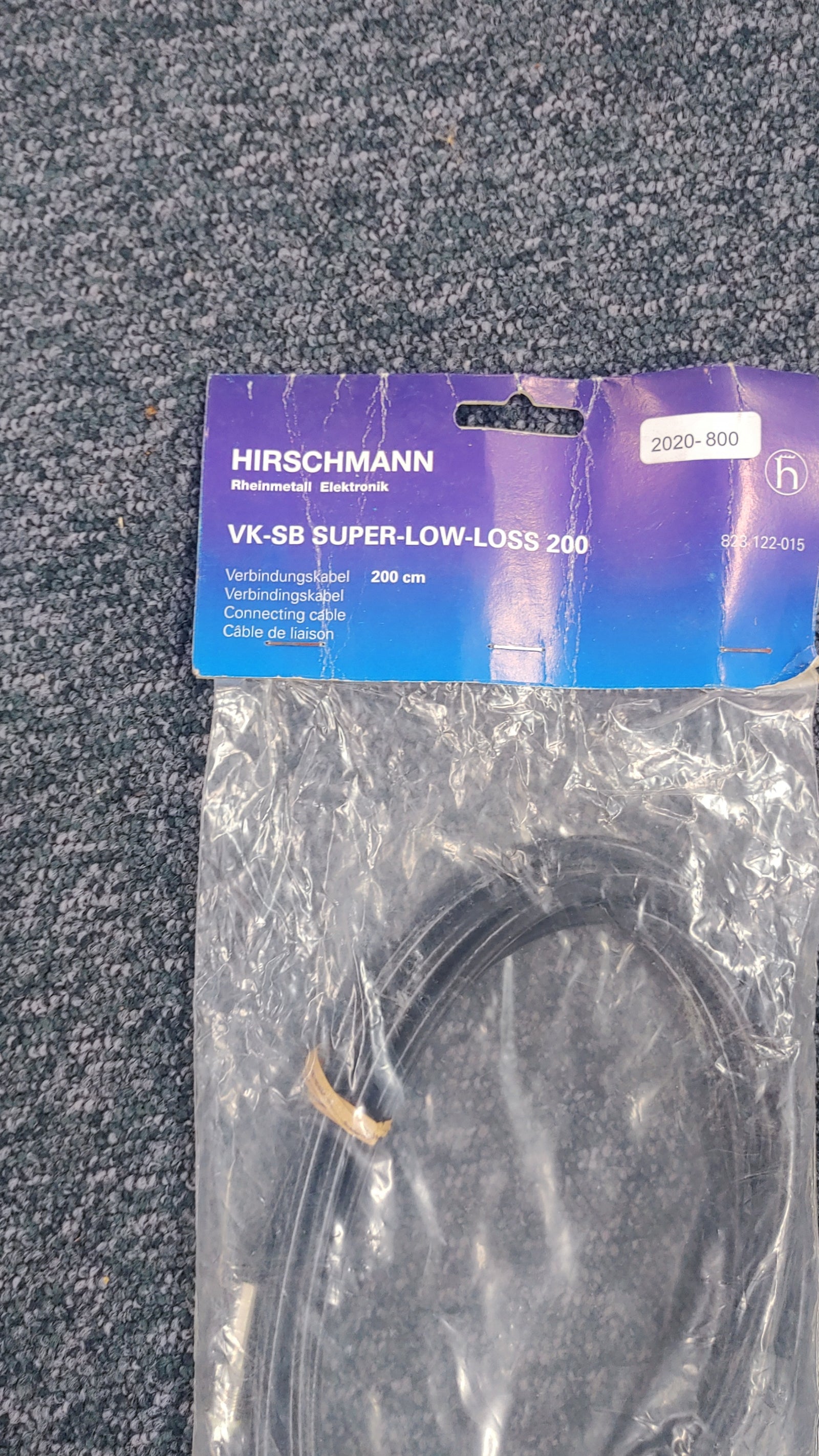 Hirschmann VK-SB Super-Low-Loss 200 (Verbindungskabel) Bild 2