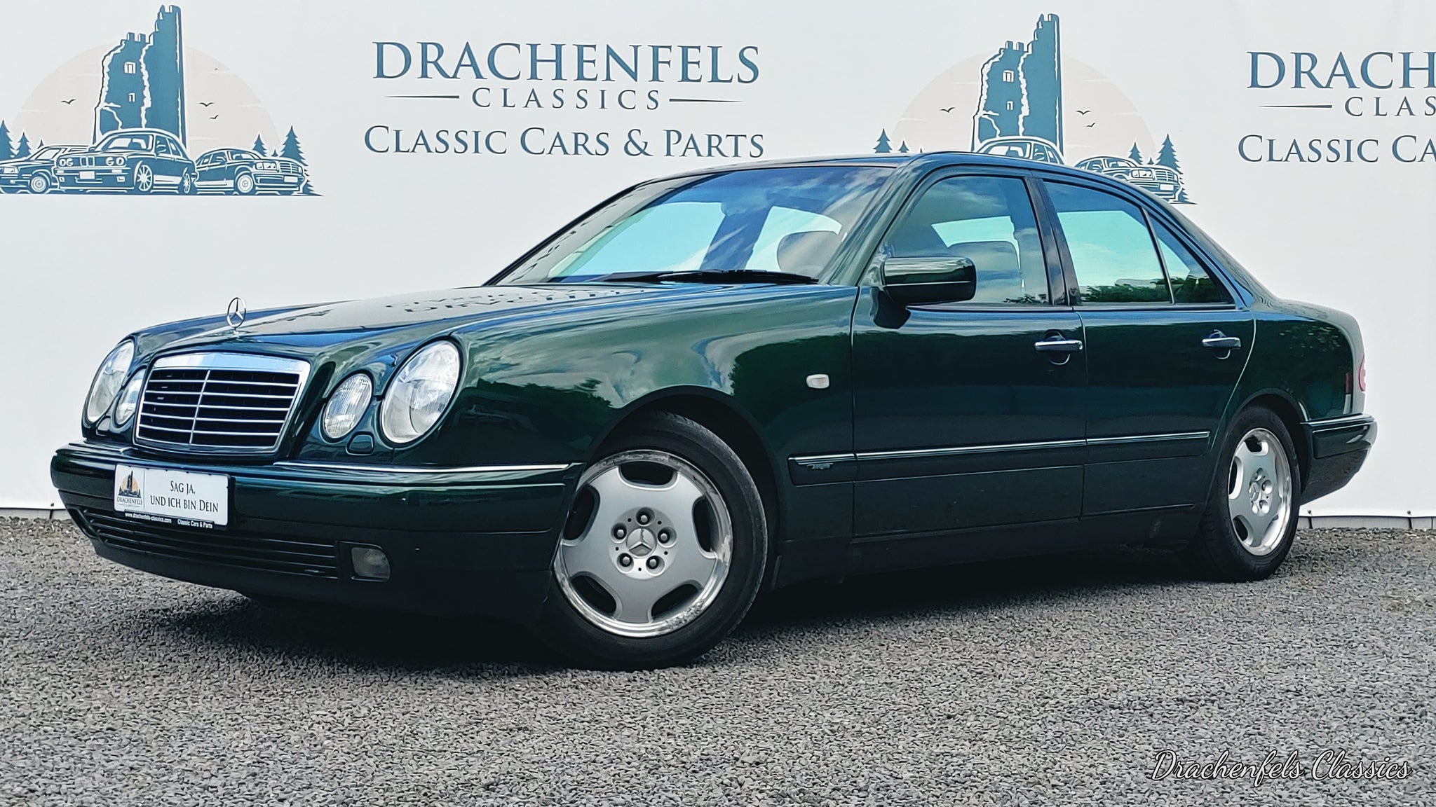 Mercedes-Benz E320 (W210) 1. Hand, Amazonitgrün metallic (1997)