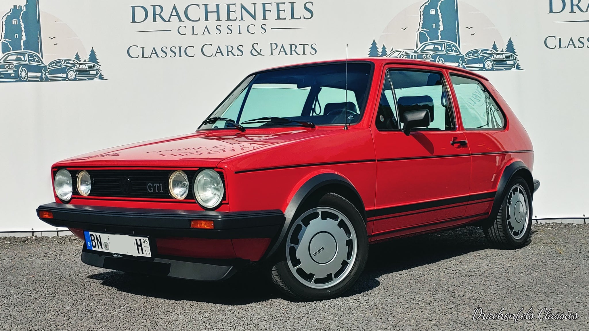 VW Golf I GTI (Pirellifelgen, Schiebedach, Sportsitze) (1982)