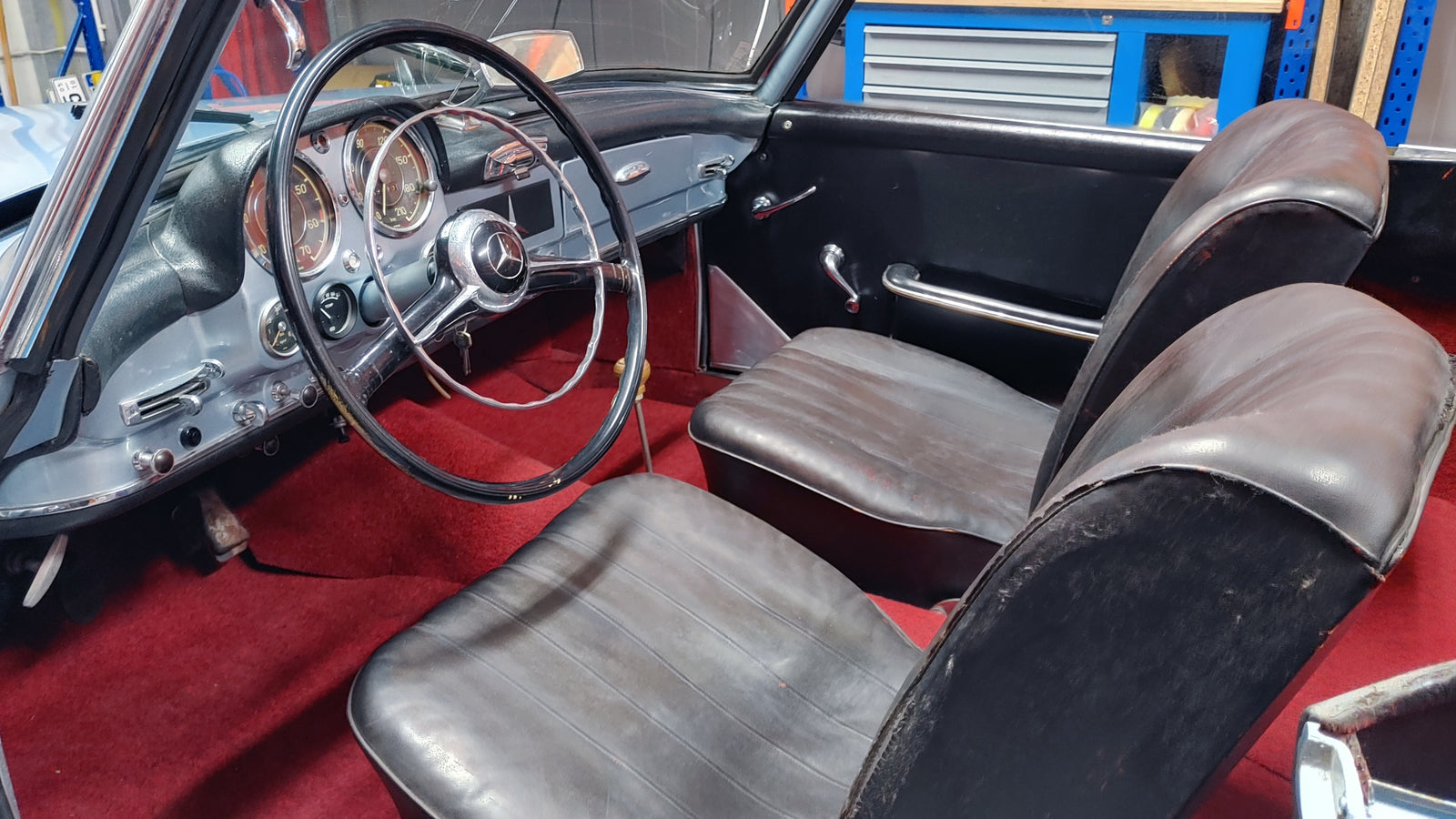 2024 - Mercedes-Benz 190 SL Roadster (1956) - Projektfahrzeug Bild 13