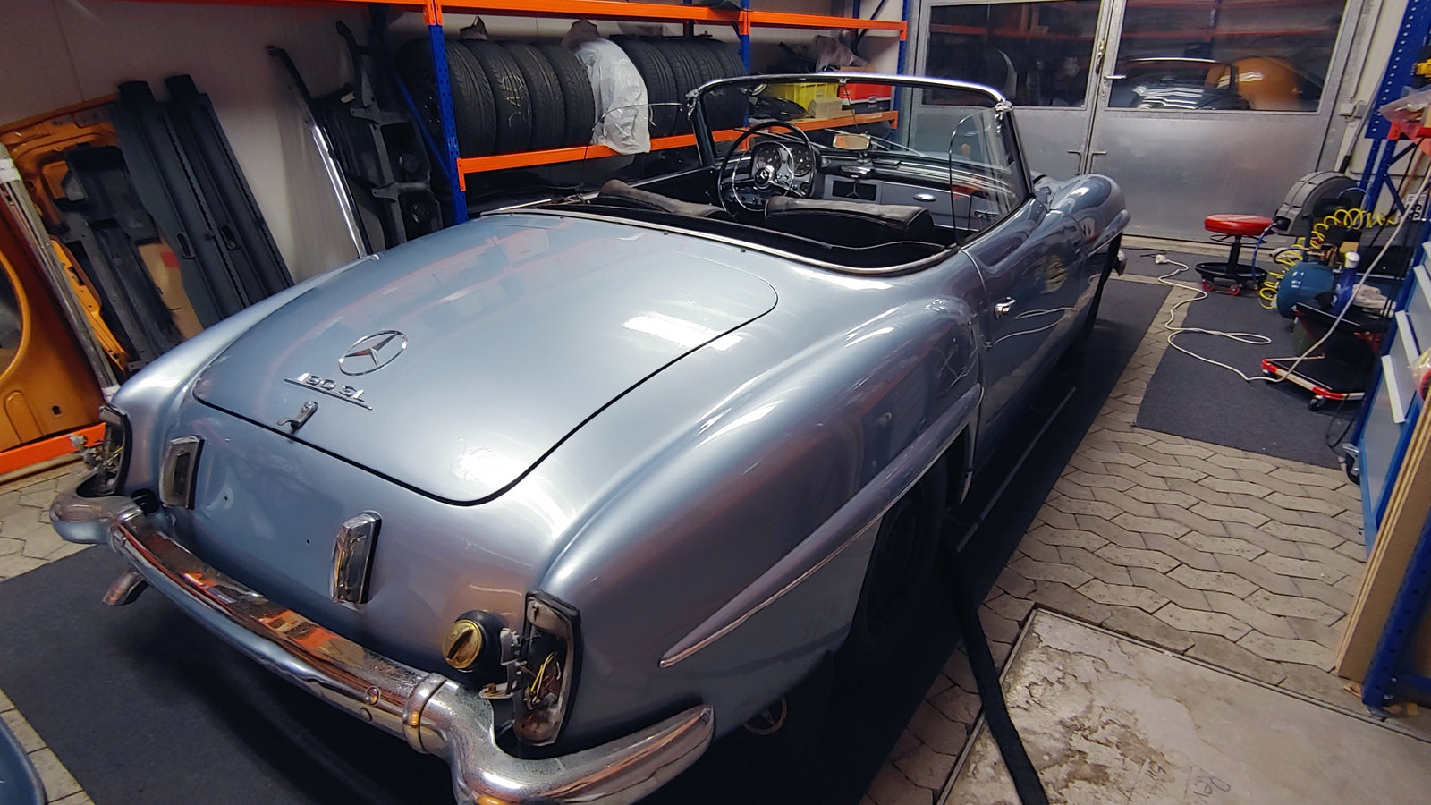2024 - Mercedes-Benz 190 SL Roadster (1956) - Projektfahrzeug Bild 17