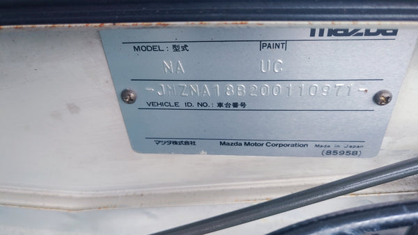 2024 - Mazda MX-5 Miata (1992)