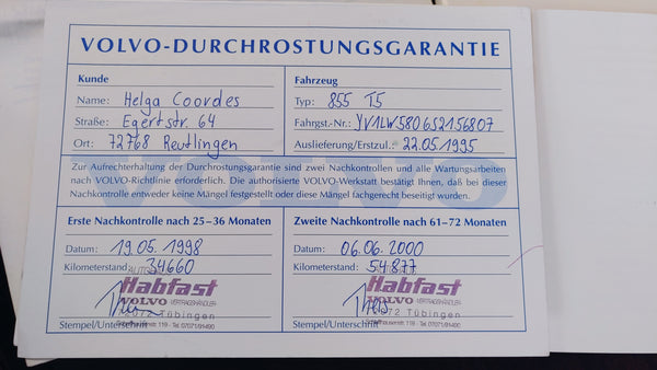 2024 - Volvo 850 T5-R (1995)