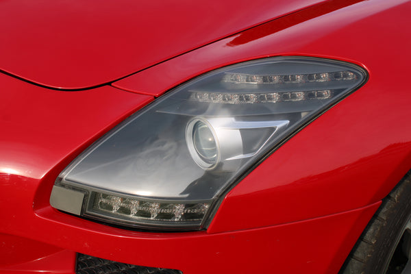 Mercedes SLS AMG - im Kundenauftrag (Seltene Farbkombi, 2. Hand, Service neu)