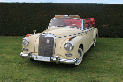 Mercedes 300d Cabriolet D (W189) - im Kundenauftrag (Restauriert, Servo, Schaltgetriebe, Wertgutachten)