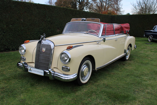 Mercedes 300d Cabriolet D (W189) - im Kundenauftrag (Restauriert, Servo, Schaltgetriebe, Wertgutachten)