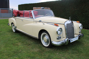 Mercedes 300d Cabriolet D (W189) - im Kundenauftrag (Restauriert, Servo, Schaltgetriebe, Wertgutachten) Vorschau 8