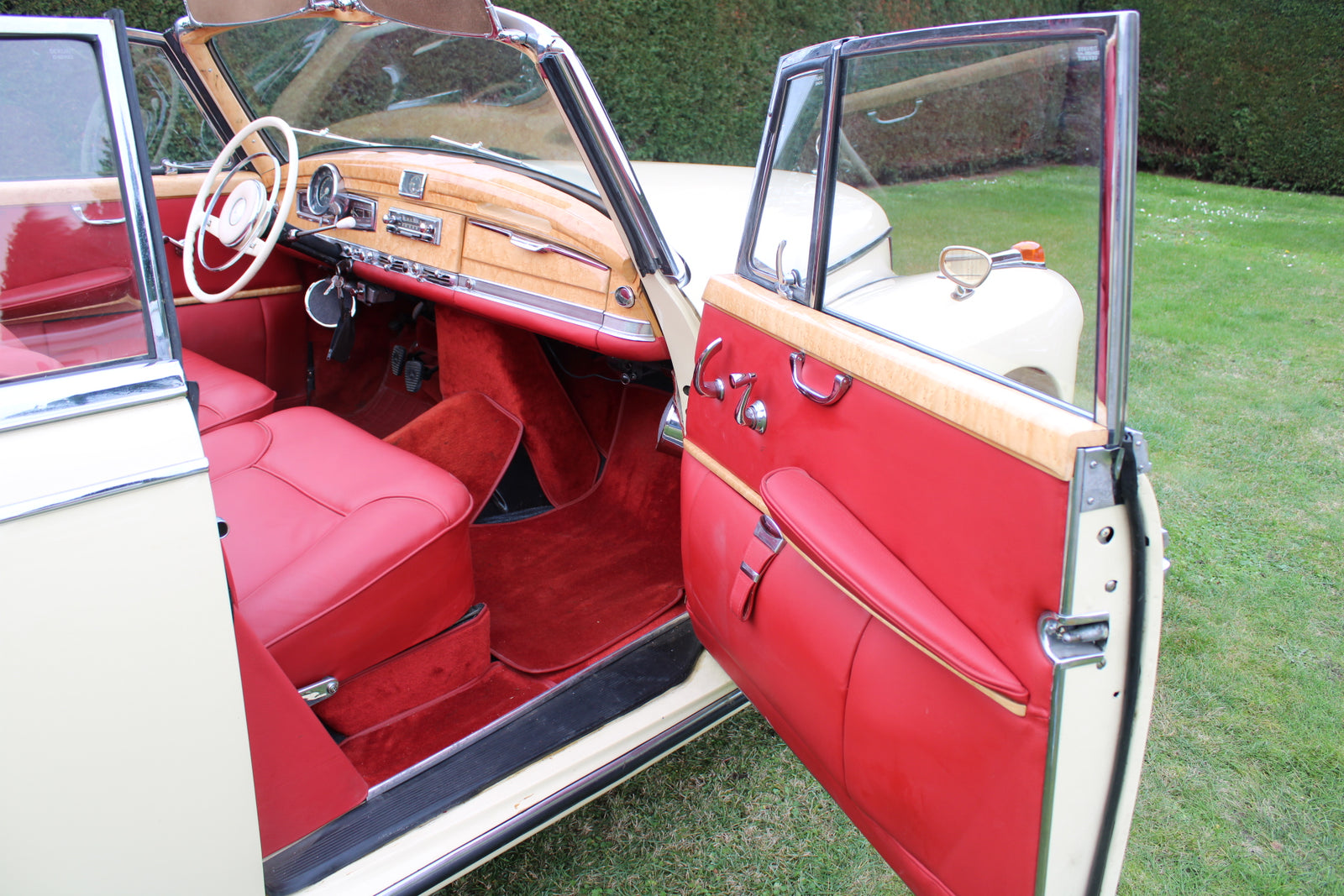 Mercedes 300d Cabriolet D (W189) - im Kundenauftrag (Restauriert, Servo, Schaltgetriebe, Wertgutachten) Bild 41