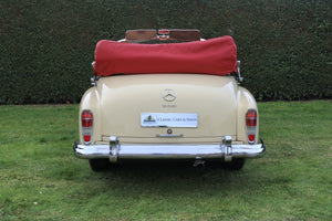 Mercedes 300d Cabriolet D (W189) - im Kundenauftrag (Restauriert, Servo, Schaltgetriebe, Wertgutachten) Vorschau 5