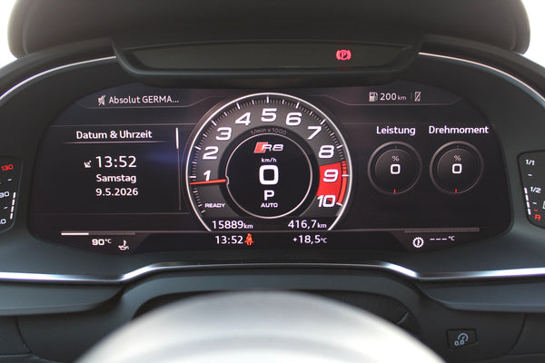 Audi R8 V10 Spyder RWD - im Kundenauftrag (Virtual Cockpit, MMi Plus, Rückfahrkamera)