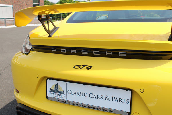 Porsche Cayman 718 GT4 - im Kundenauftrag (PASM, PTV, PCM, Approved 09/2026)