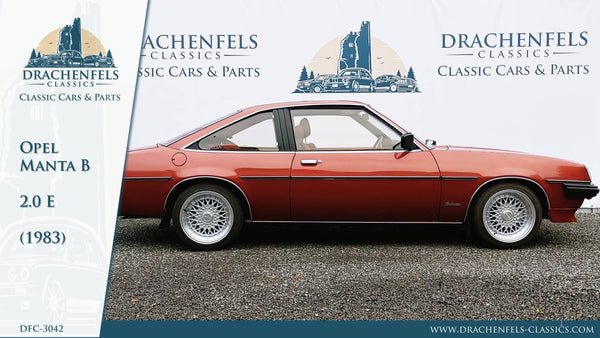 Opel Manta B 2.0 E Berlinetta (Schiebedach, Velours, Alufelgen) (1983).