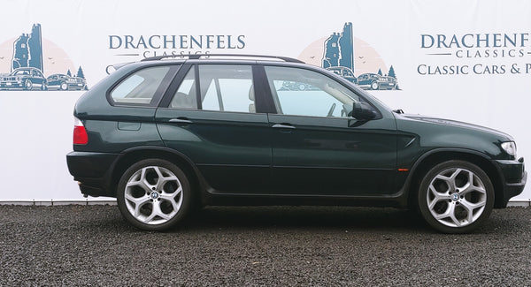 BMW X5 3.0iA (AHK, Vollleder, Navi, 20" Alus) (2003).