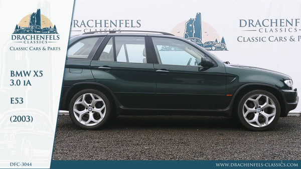 BMW X5 3.0iA (AHK, Vollleder, Navi, 20" Alus) (2003).