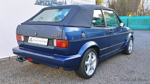VW Golf I Cabriolet (155 2H) (1990).