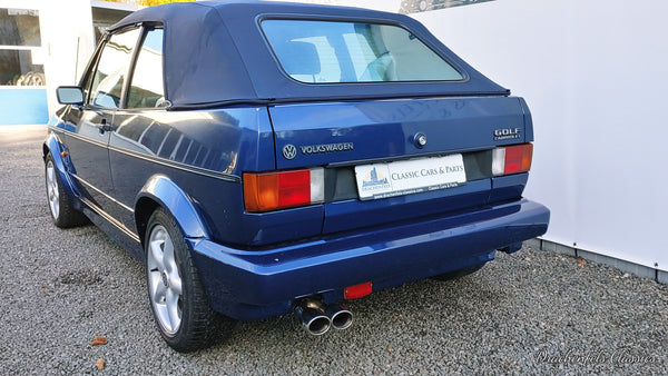 VW Golf I Cabriolet (155 2H) (1990).