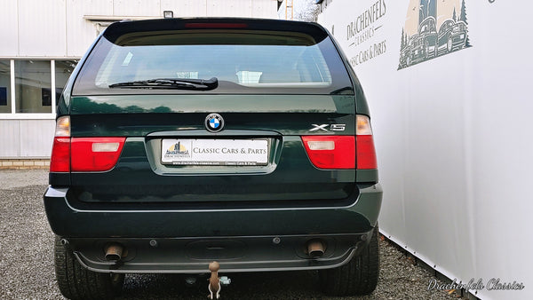 BMW X5 3.0iA (AHK, Vollleder, Navi, 20" Alus) (2003).