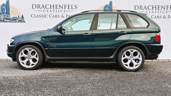 BMW X5 3.0iA (AHK, Vollleder, Navi, 20" Alus) (2003).