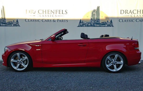 BMW 135i Cabriolet (Handschalter, Klimaautomatik) (2011).