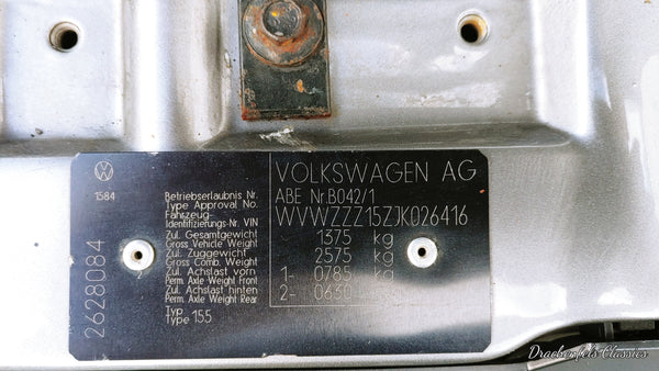 2022 - VW Golf I Cabriolet (JH) (1988)