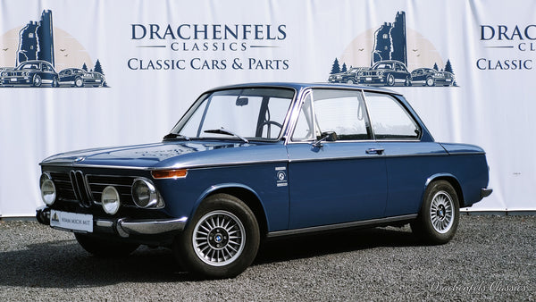 BMW 2002 (1968) (Schiebedach, Ausstellfenster, Alufelgen)