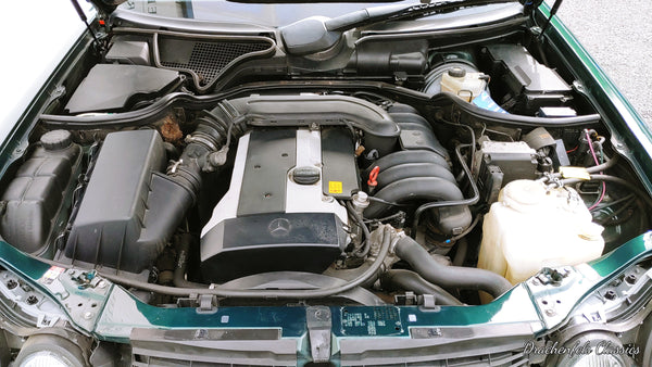 Mercedes-Benz E320 (W210) 1. Hand, Amazonitgrün metallic (1997)