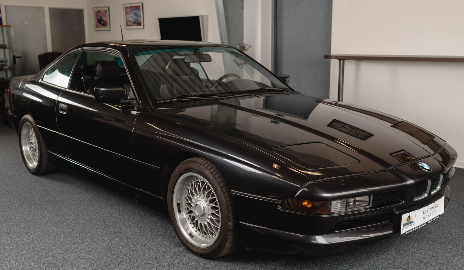 BMW 850i (E31) Vollleder, Klimaautomatik, eSSD (1991) Bild 7