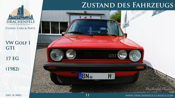 VW Golf I GTI (Pirellifelgen, Schiebedach, Sportsitze) (1982)