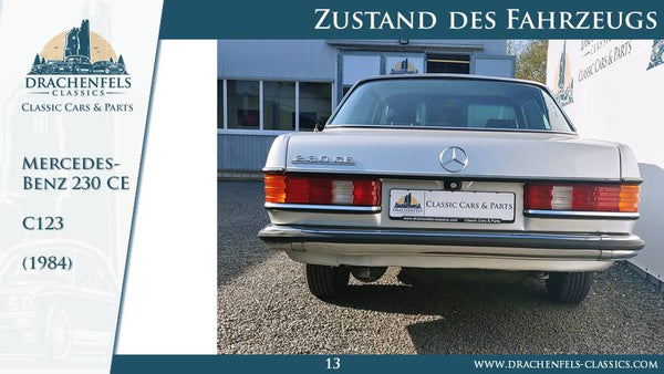 Mercedes-Benz 230 CE (W123) Handschalter (1984).