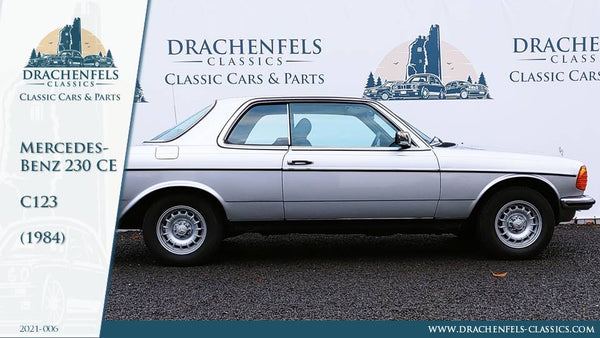 Mercedes-Benz 230 CE (W123) Handschalter (1984).