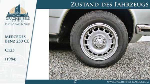 Mercedes-Benz 230 CE (W123) Handschalter (1984).