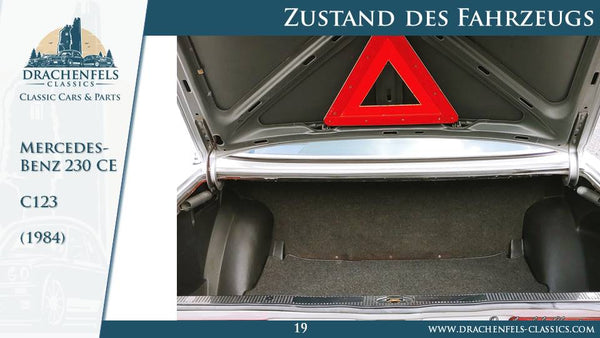 Mercedes-Benz 230 CE (W123) Handschalter (1984).