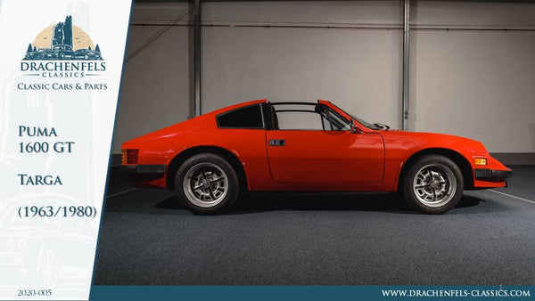 Puma 1600 GTI Targa - Schaltgetriebe, Heckmotor, komplett revidiert (1980)