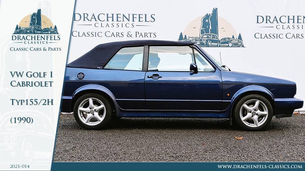 VW Golf I Cabriolet (155 2H) (1990).