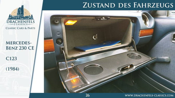 Mercedes-Benz 230 CE (W123) Handschalter (1984).