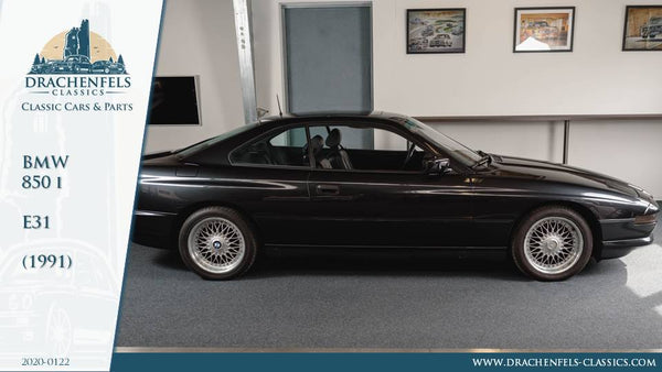 BMW 850i (E31) Vollleder, Klimaautomatik, eSSD (1991).