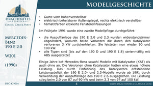 2023 - Mercedes-Benz 190 E 2.0 (1990) Vorschau 4