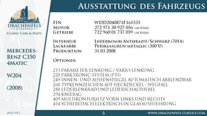 2022 - Mercedes-Benz C 350 (2008) Vorschau 6